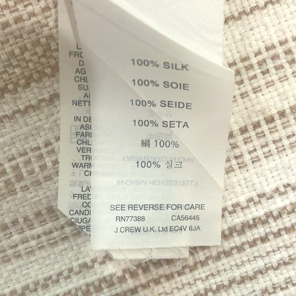 J. Crew Black Sleeveless Silk Camisole - Picture 3 of 3